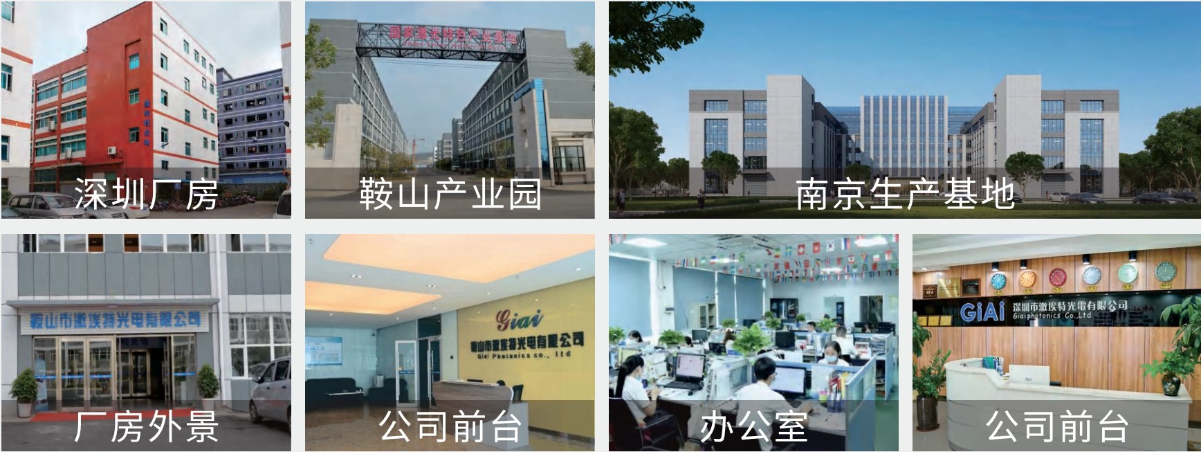激埃特光学镜头总部及分公司