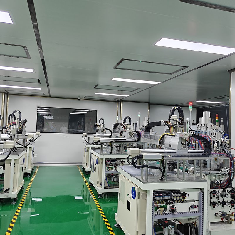 激埃特南京镜片车间设备图