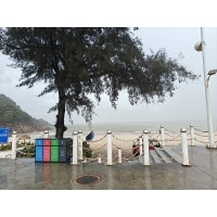 溪涌之行，6月风雨挡不住激埃特的热情
